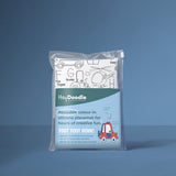 Reusable Color-In Silicone Placemat - Toot Toot Honk