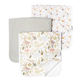Copper Pearl Burp Cloths