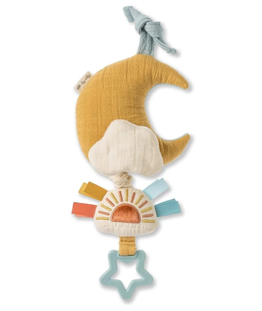 Bitzy Notes Musical Pull Down Toy - Moon