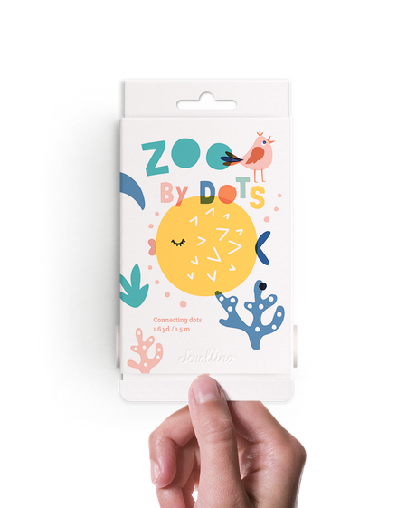 Scrollino Zoo by Dots Roll FINAL SALE