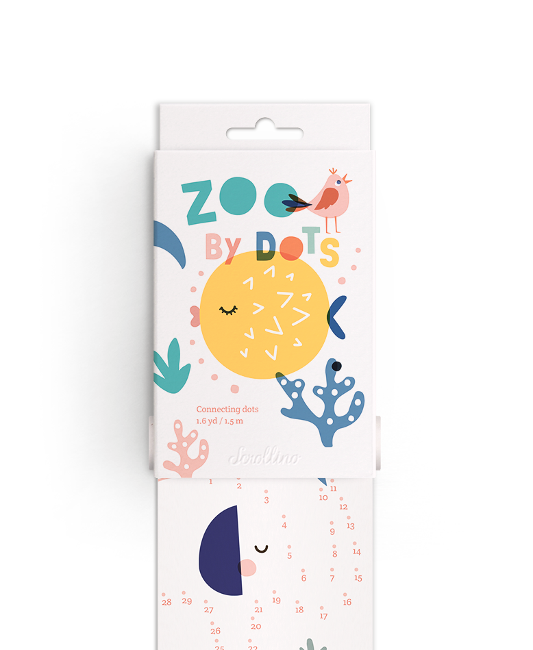Scrollino Zoo by Dots Roll FINAL SALE