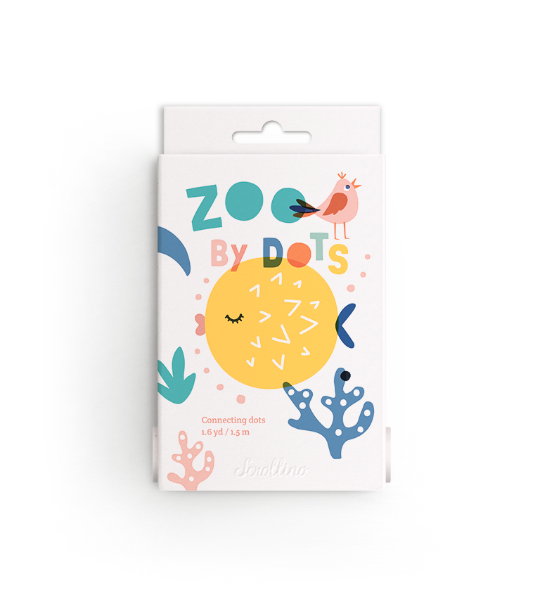 Scrollino Zoo by Dots Roll FINAL SALE
