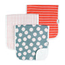 Copper Pearl Burp Cloths
