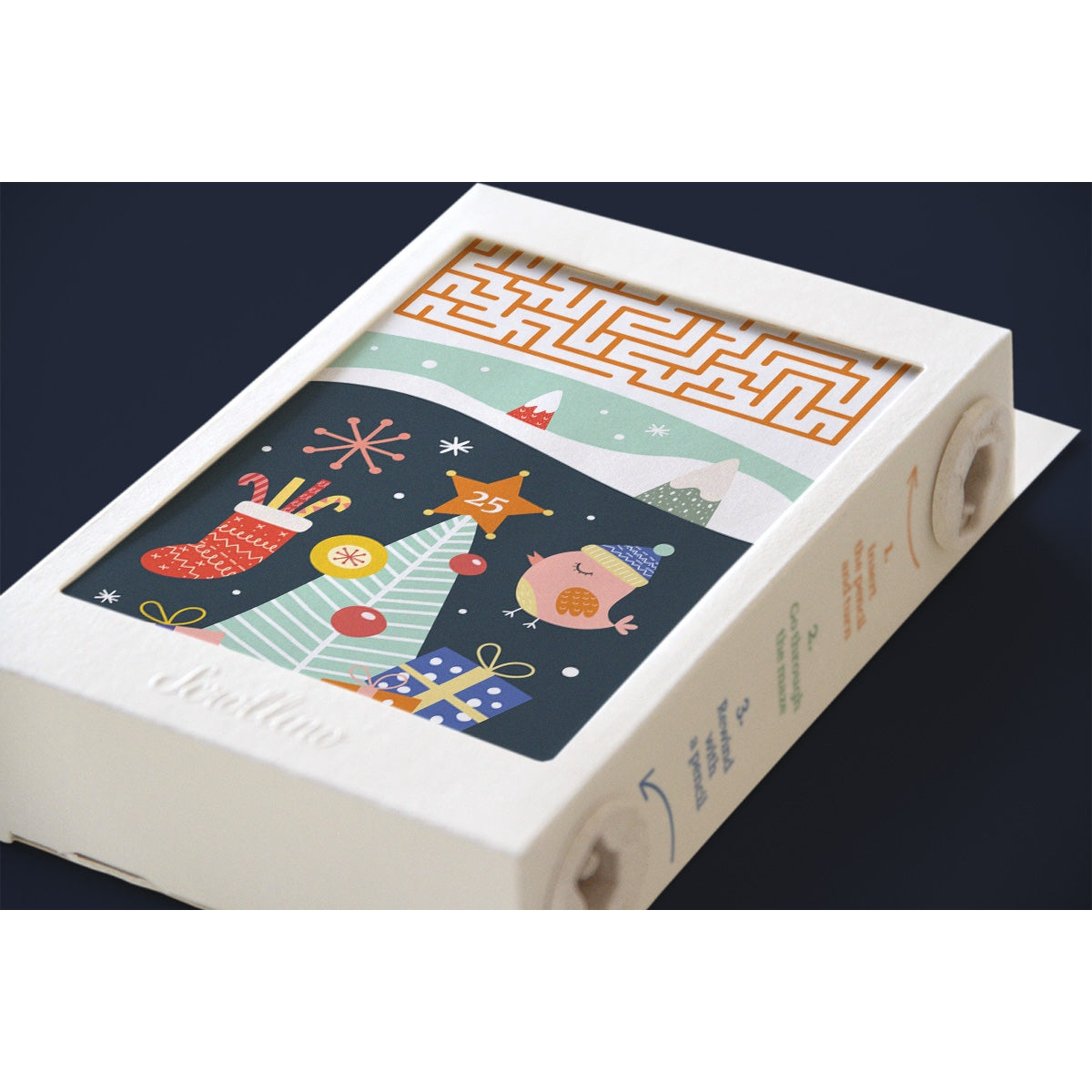 Scrollino Christmas Advent Roll FINAL SALE