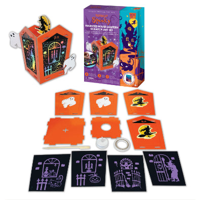 Totally Spooky Haunted House Lantern FINAL SALE