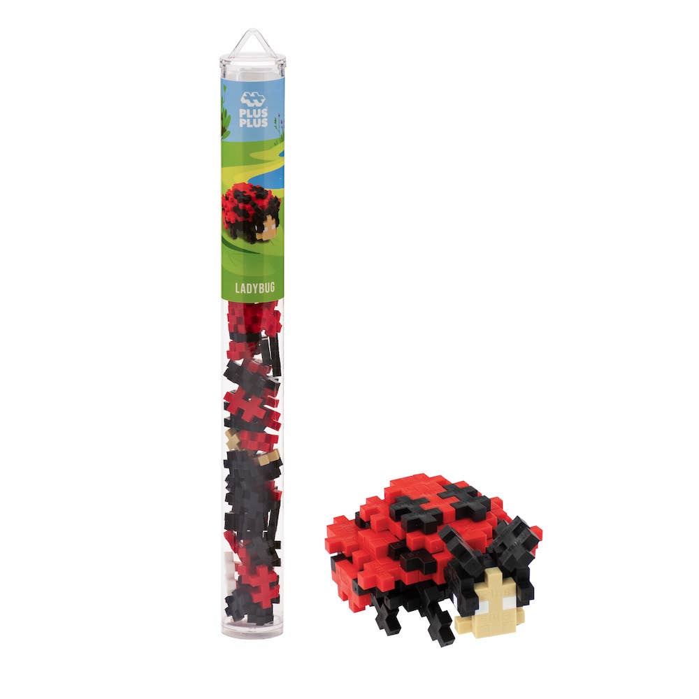 Plus-Plus Tube - Ladybug
