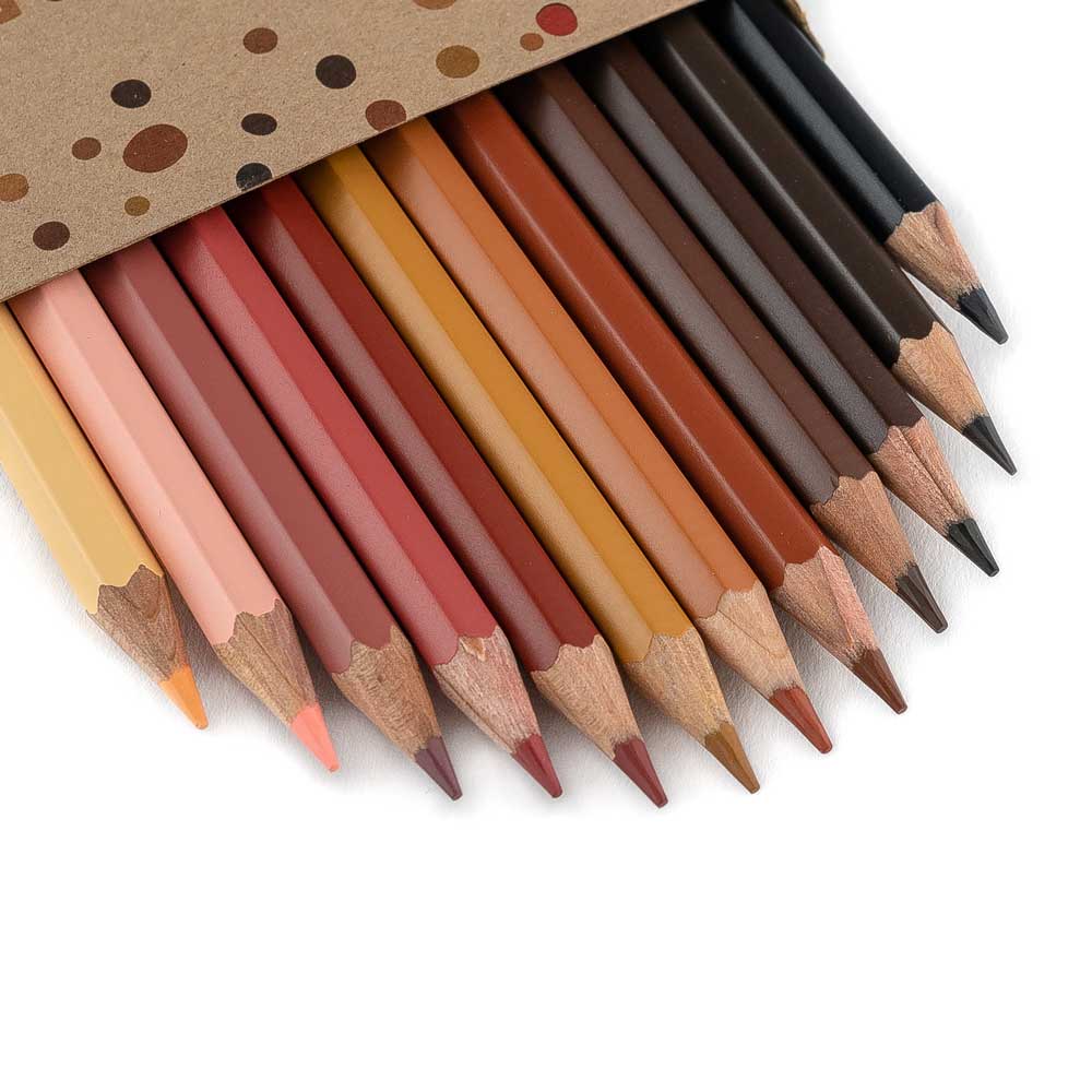 Colored Pencils - Skin Tones for Everyone – Fox + Kit Children's Boutique
