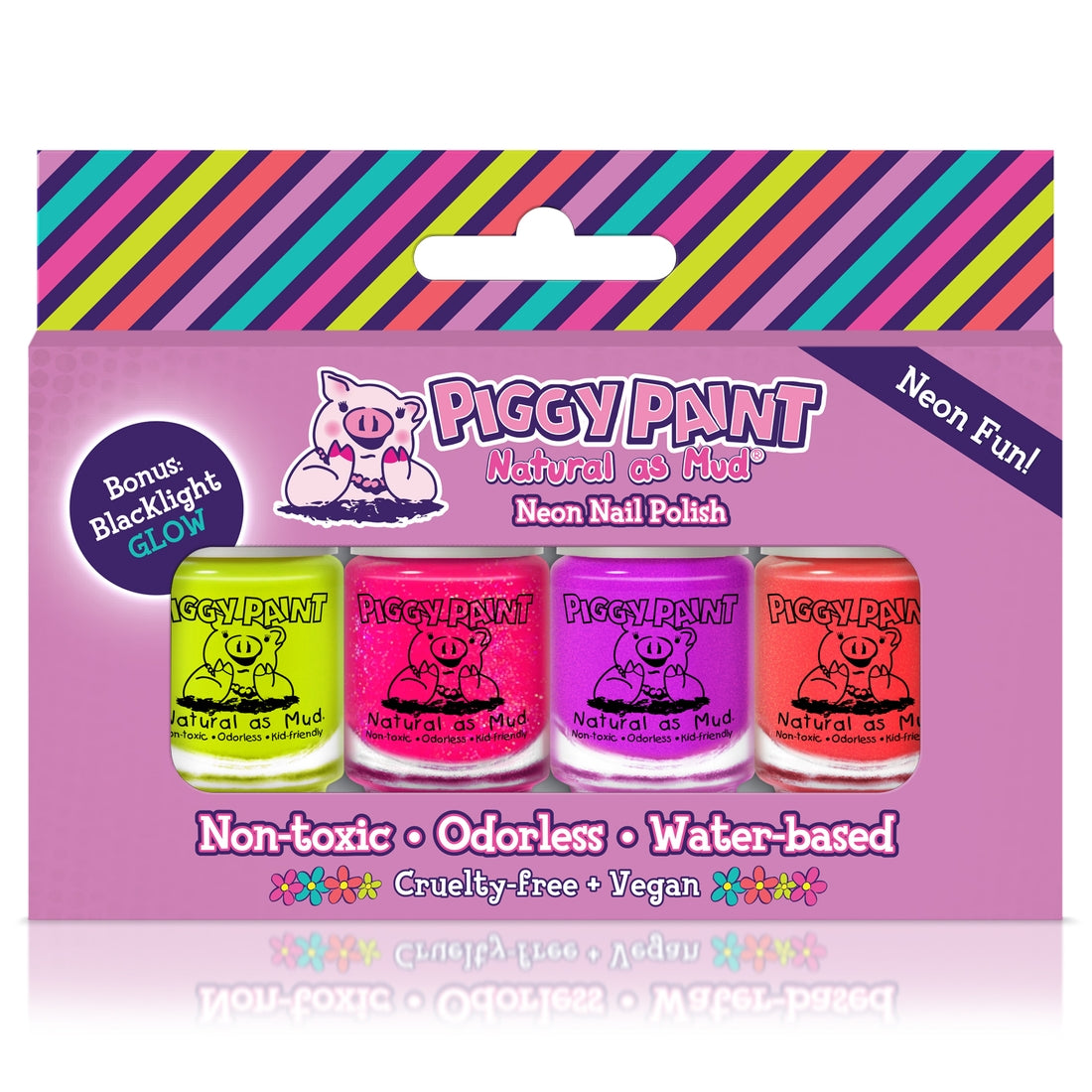 Piggy Paint Box Set - Neon