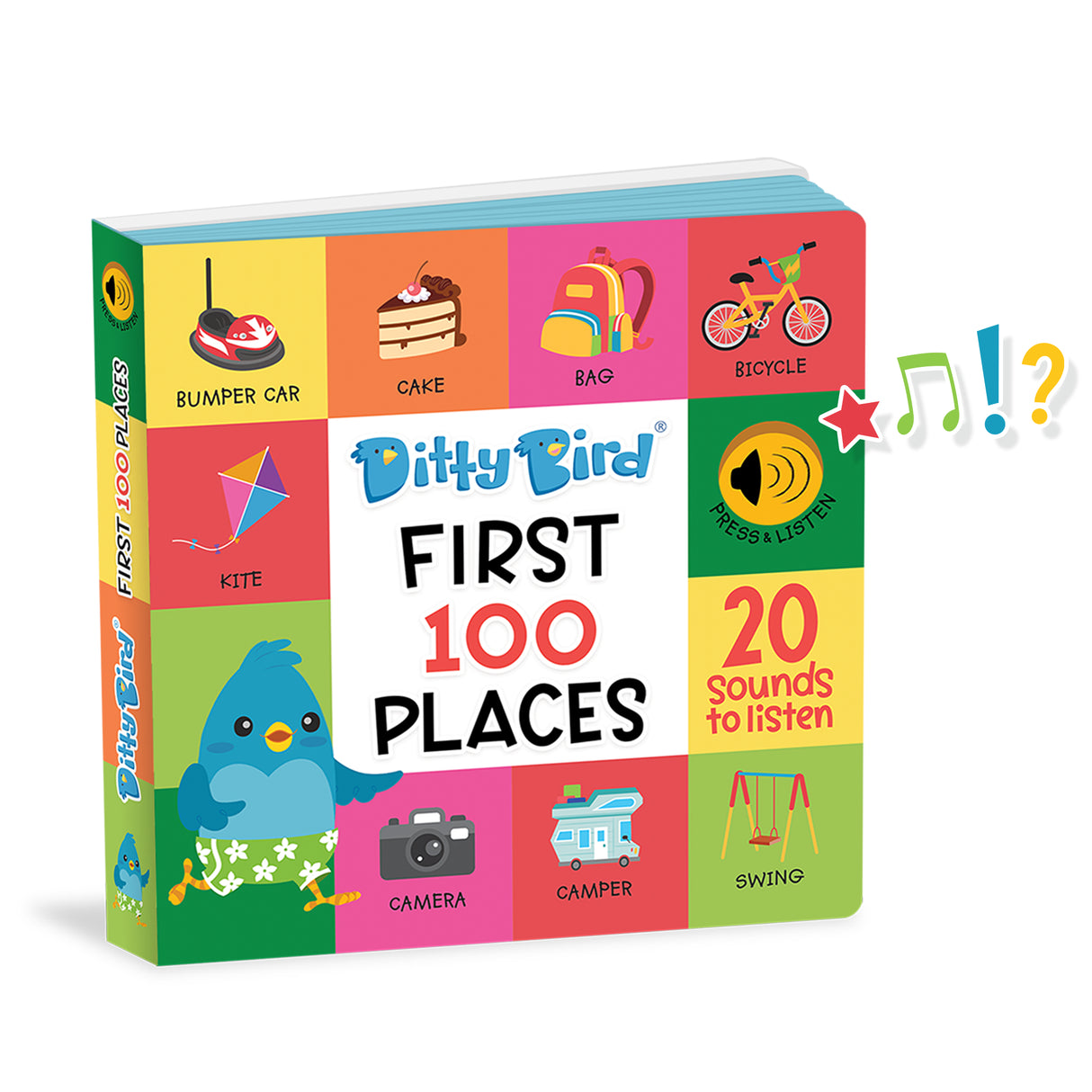 Ditty Bird Vocabulary Book - First 100 Places FINAL SALE