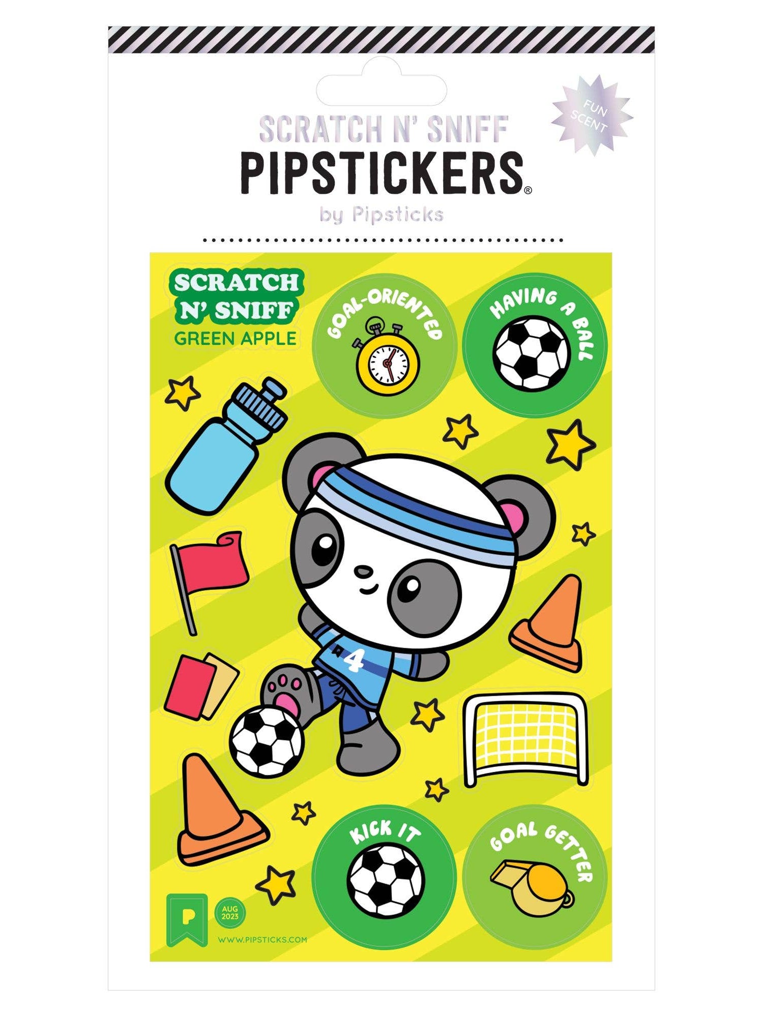 Pipstickers - Kick It! Scratch 'n Sniff