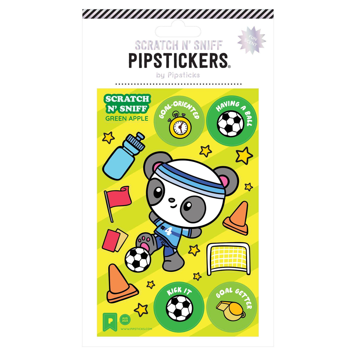 Pipstickers - Kick It! Scratch 'n Sniff