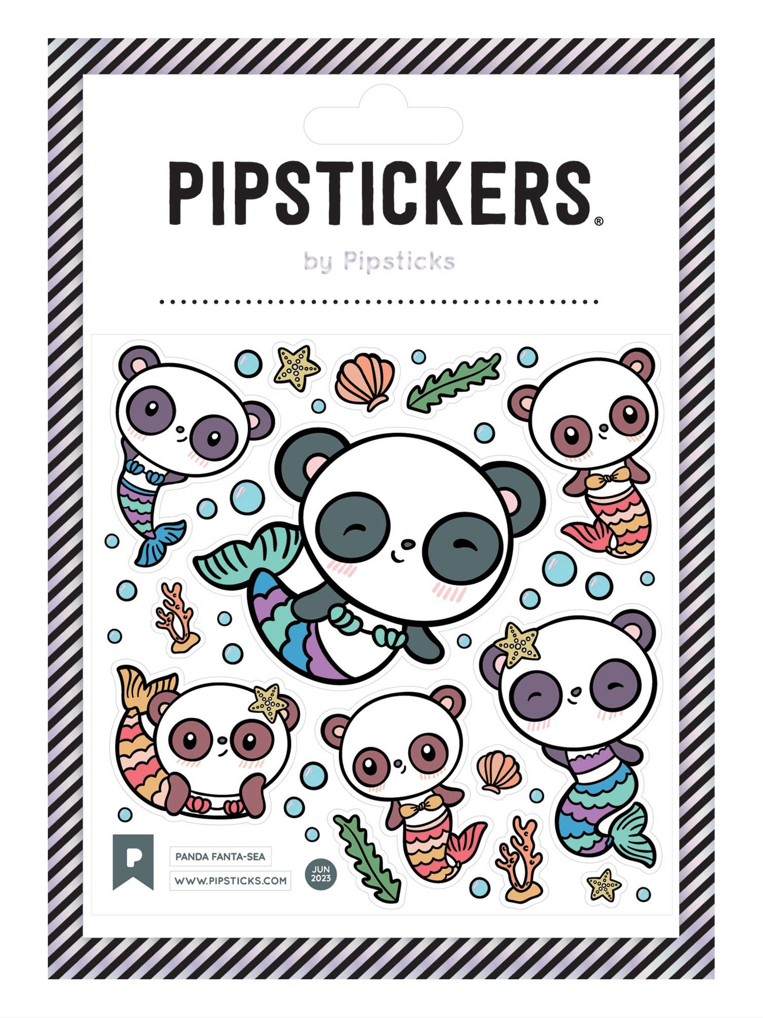 Pipstickers - Panda Fanta-Sea