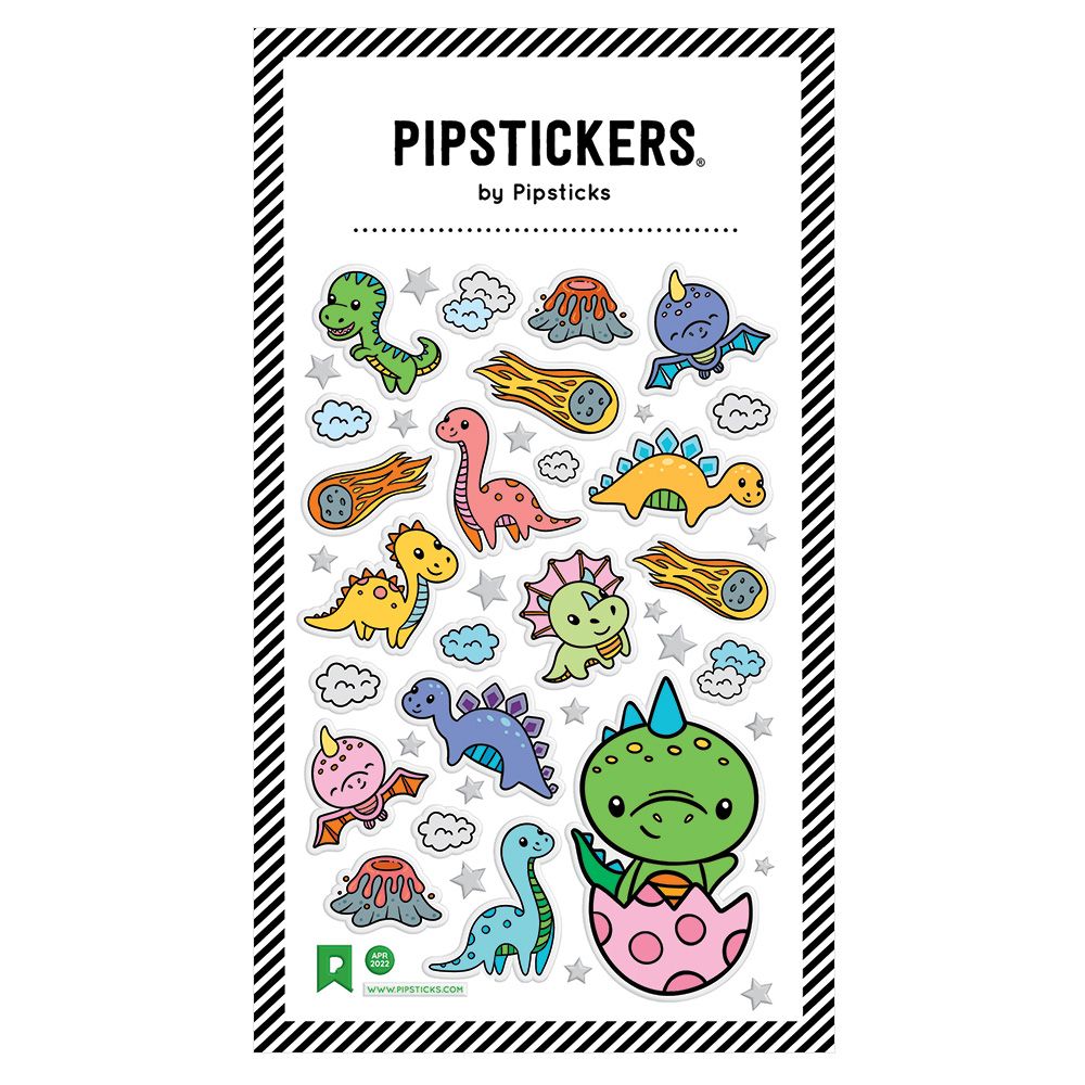 Pipstickers - Puffy Little Dinosaurs