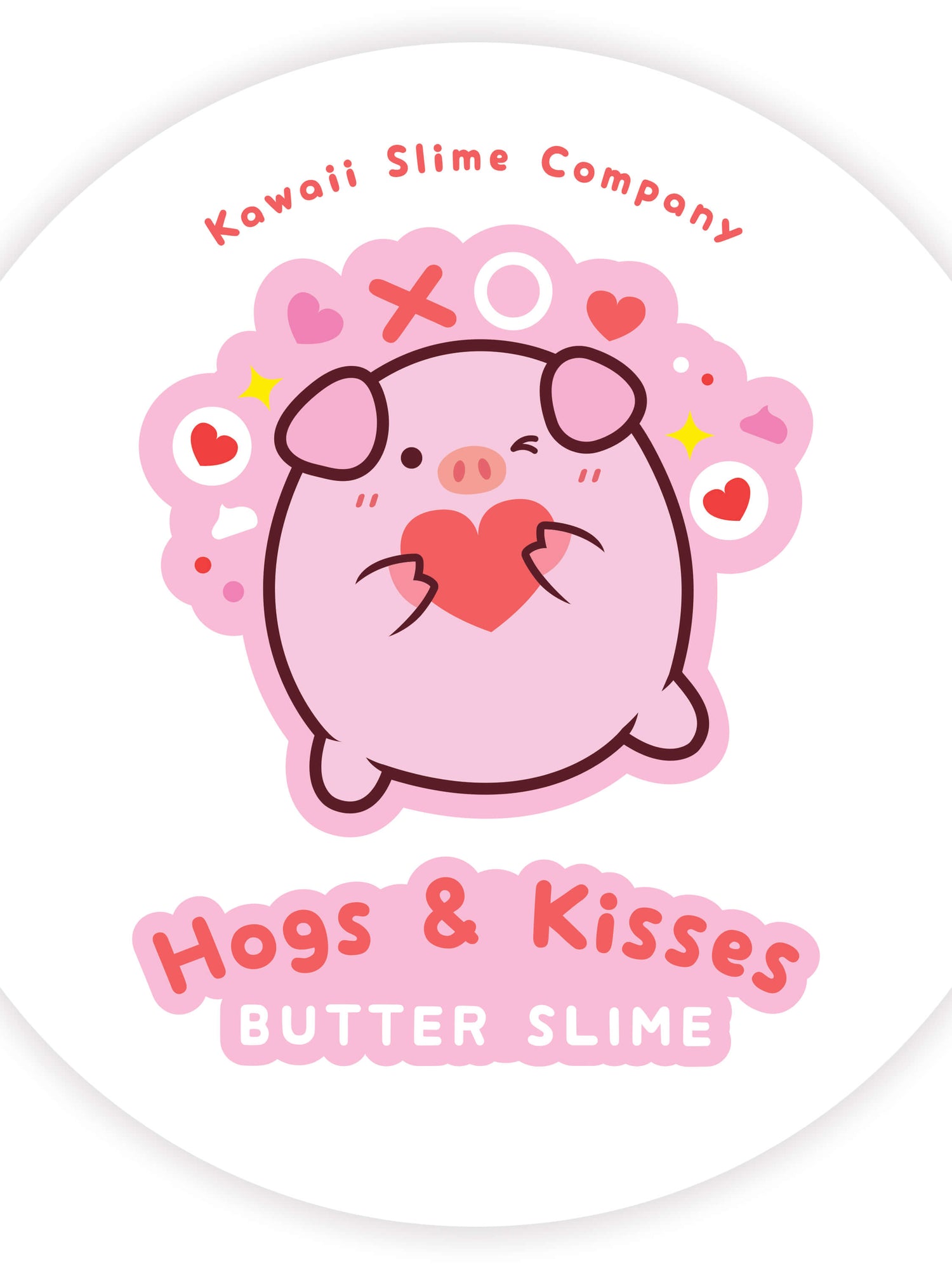 Kawaii Slime - Hogs & Kisses Butter Slime