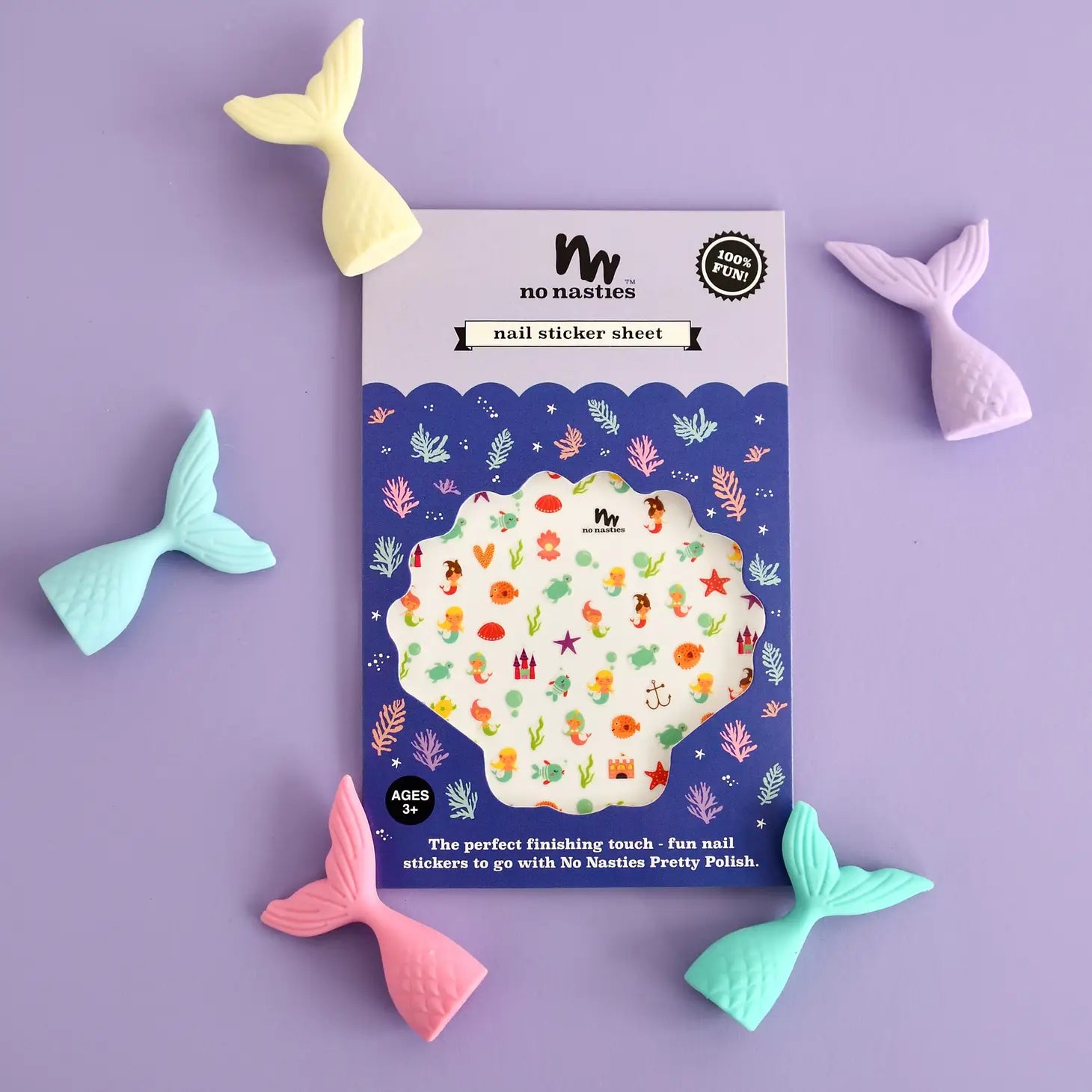 No Nasties Nail Stickers