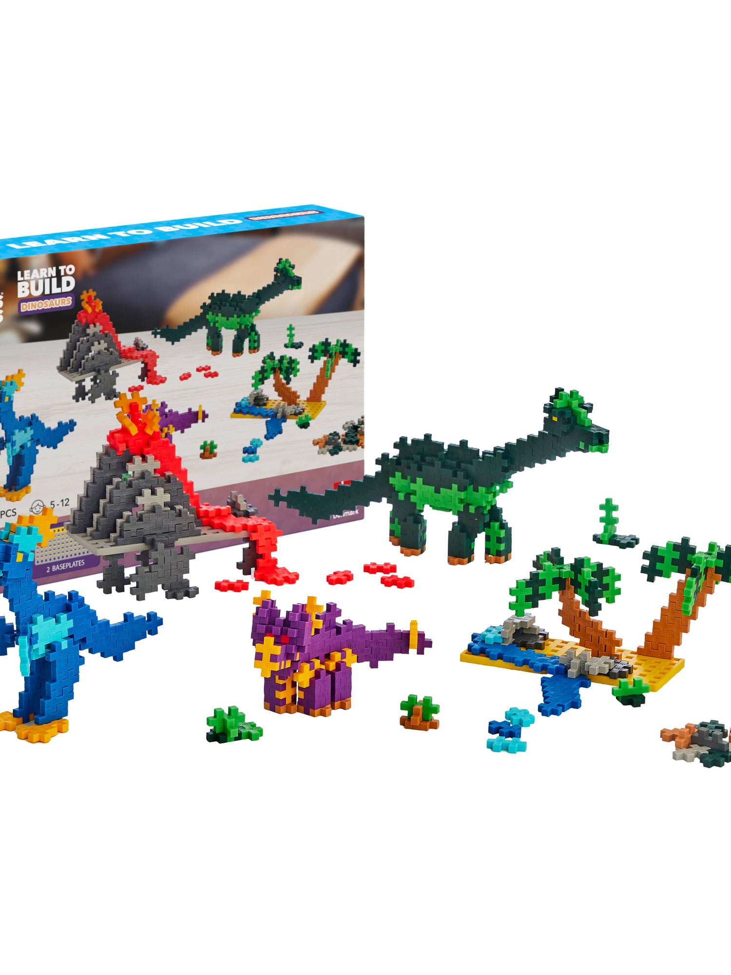 Plus-Plus Learn To Build - Dinosaurs